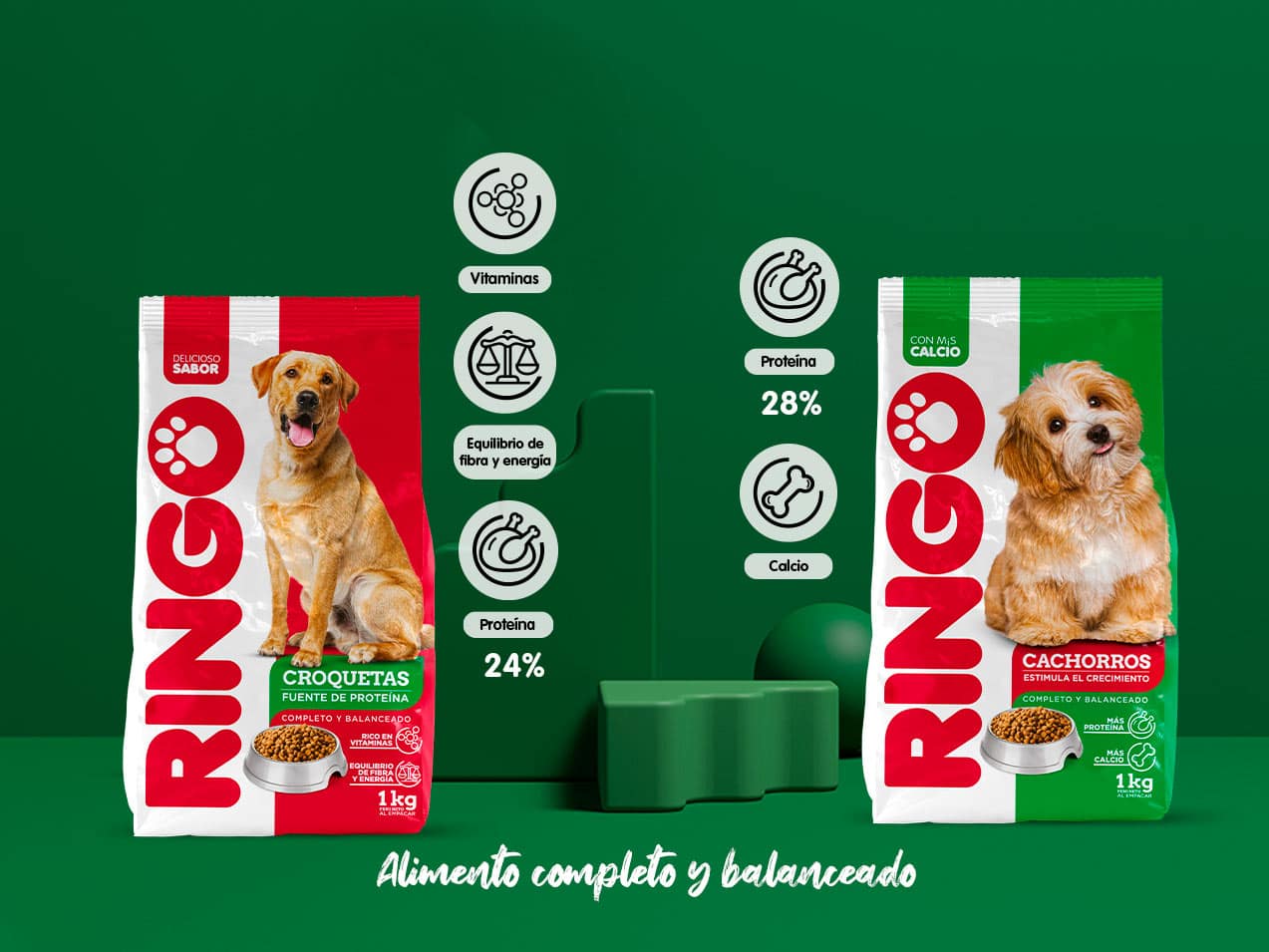 Ringo Croquetas Adultos y Ringo Cachorros