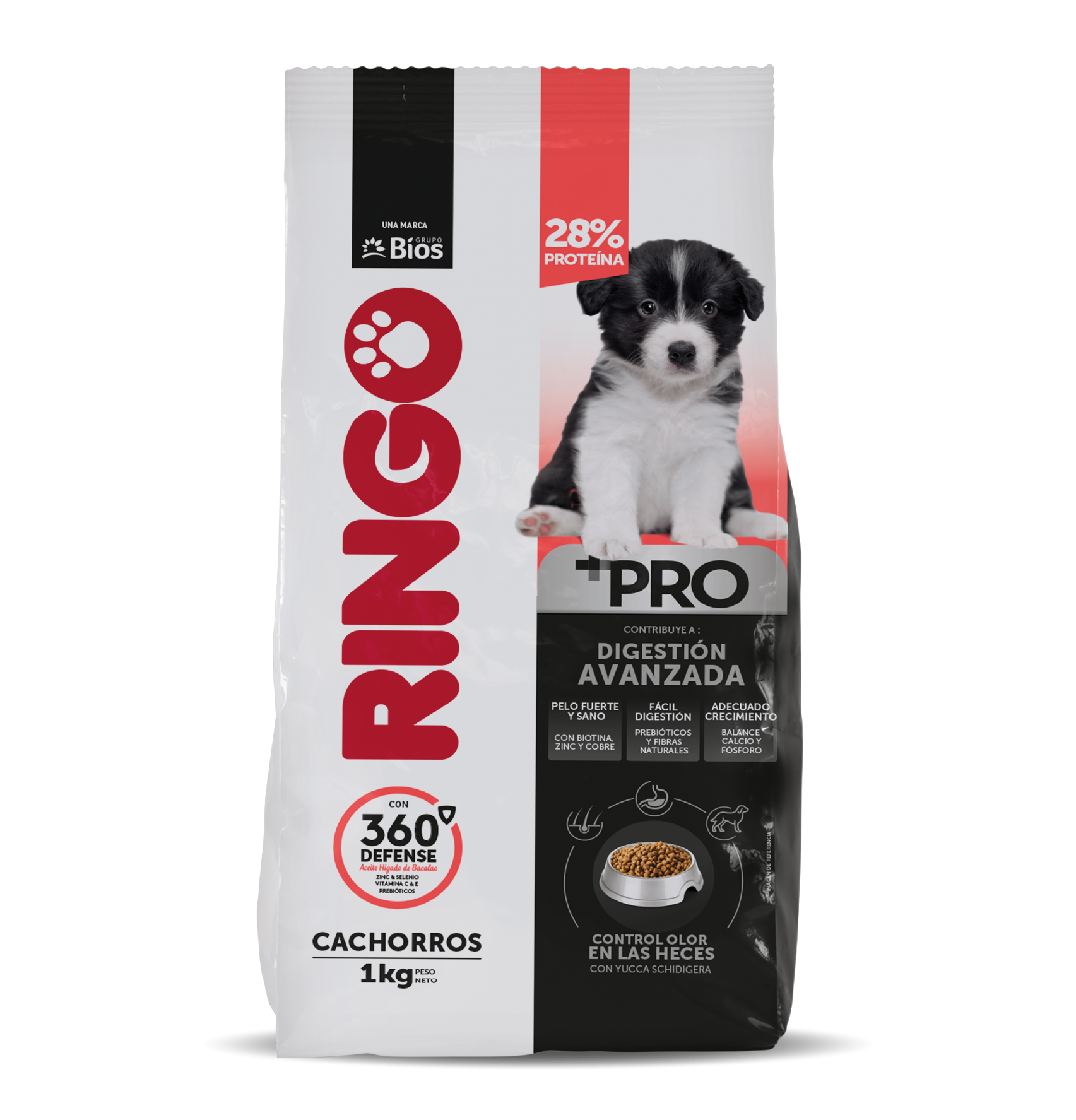 Ringo + Pro Cachorros con 360 Defense