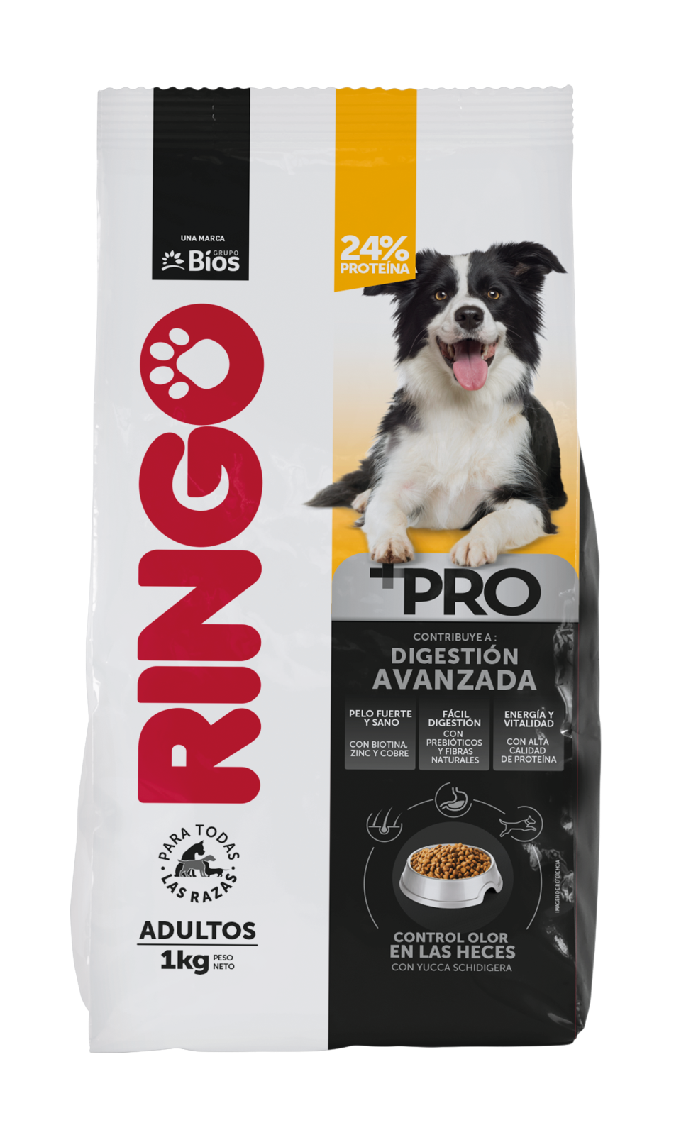 Empaque Ringo +Pro para perros adultos