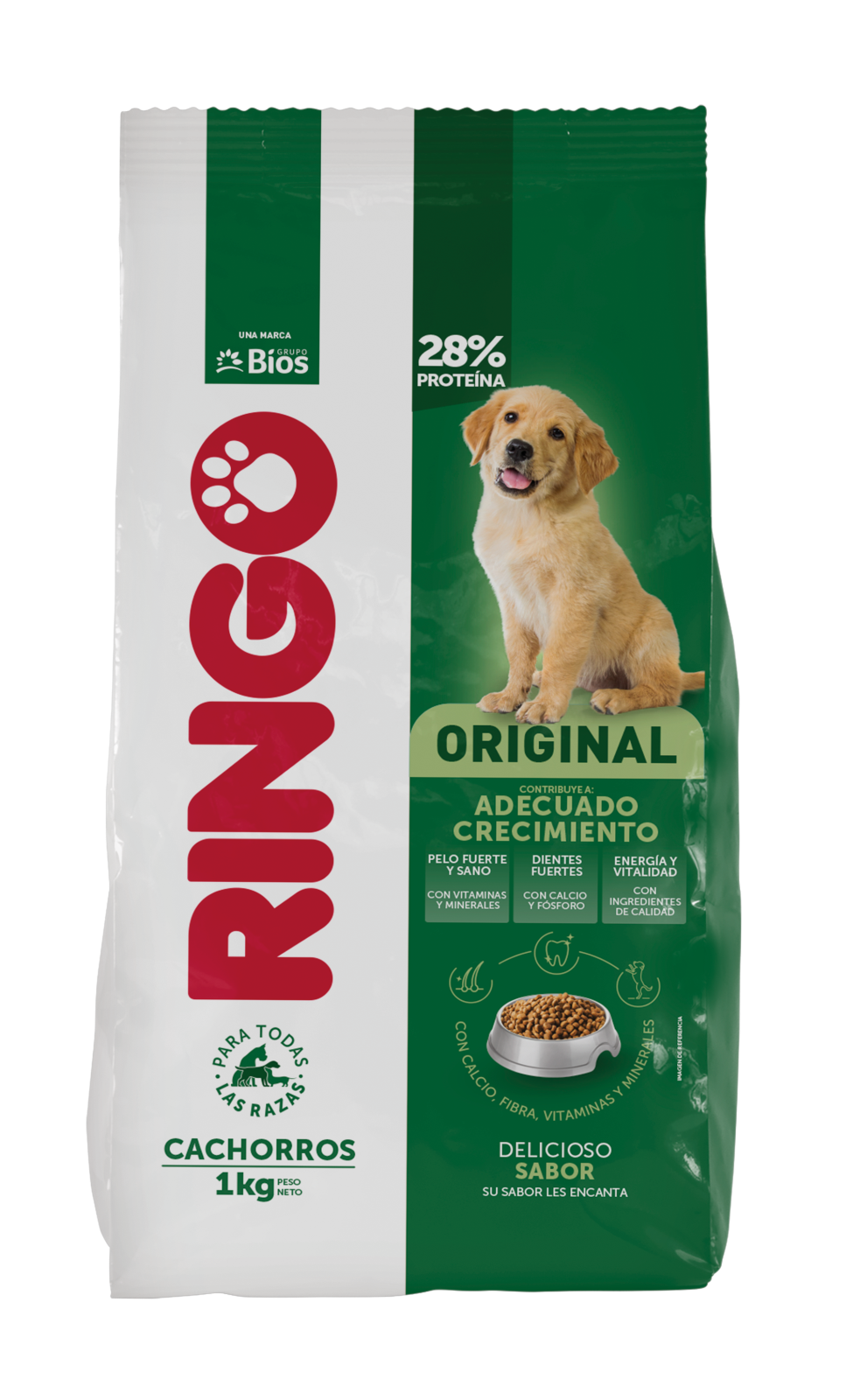 Empaque Ringo Original para perros cachorros