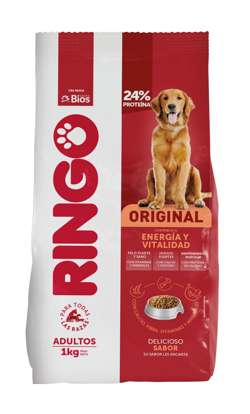 Empaque Ringo Original para perros adultos